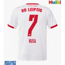 RB Leipzig Antonio Nusa #7 Domaci Dres 2025-26 Kratak Rukav